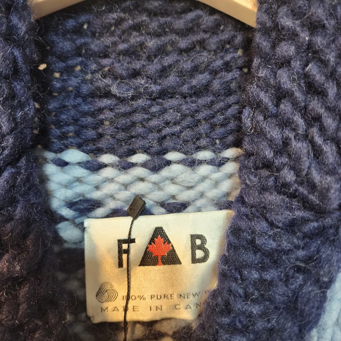 Fab 캐나다 코위찬 조끼 상품이미지5