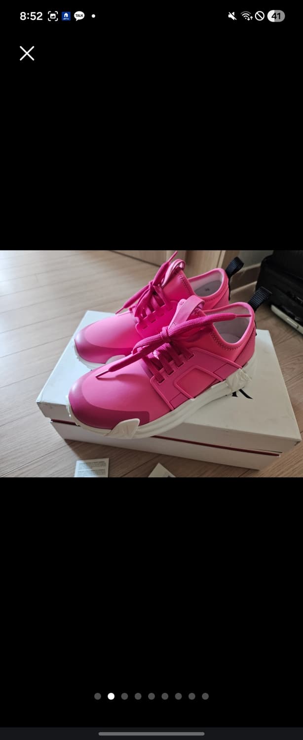 몽클레어 루나로브 핑크 스니커즈 38 상품이미지2