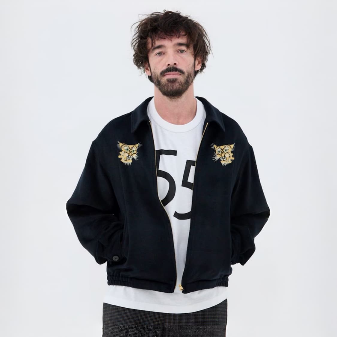 25aw NORAD BLOUSON (SILK) 상품이미지1