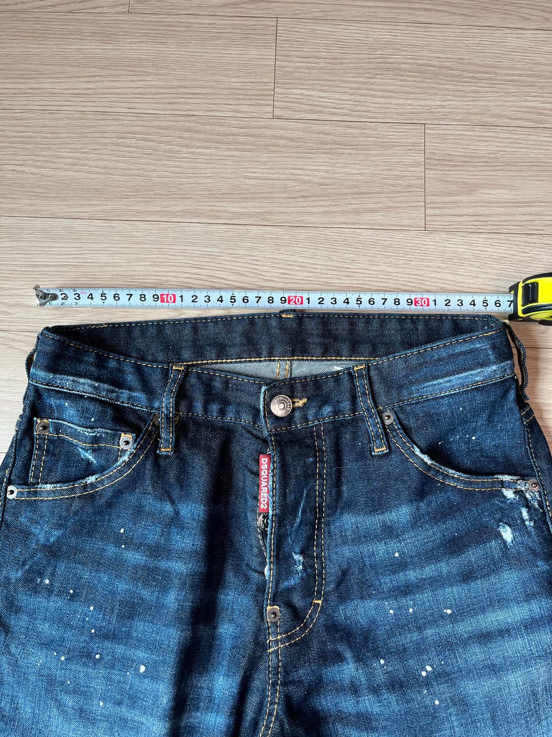 디스퀘어드2 데미지 워싱 청바지 46 상품이미지8
