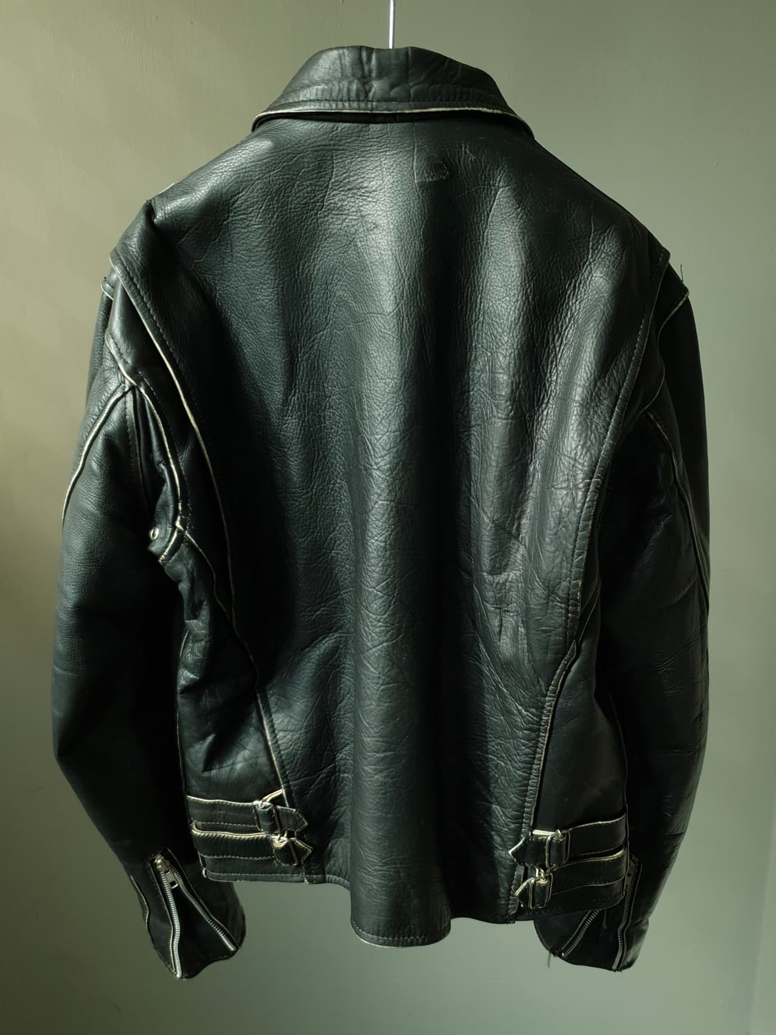 AMERICAN NOSTALGIA single leather jk 상품이미지7