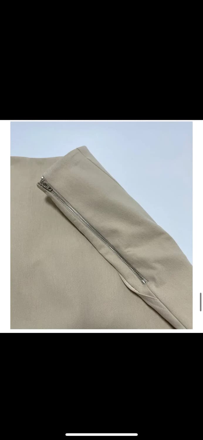 오르 랩 큐롯팬츠 - 베이지, 블랙 상품이미지2