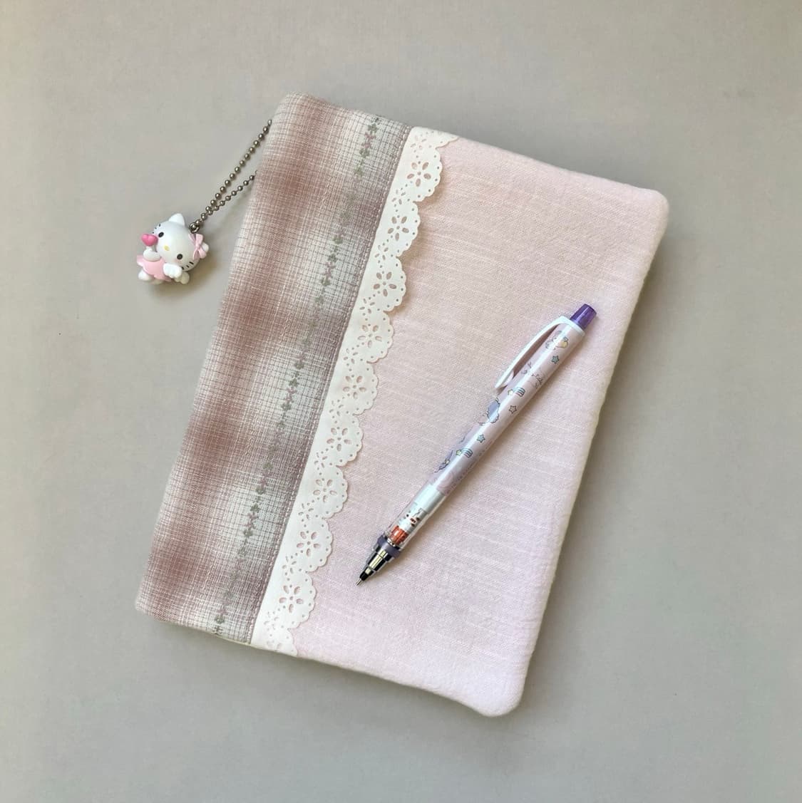 pink flower diary cover 상품이미지1