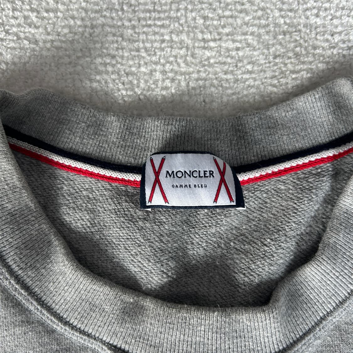 몽클레어 그레이 패치 맨투맨 m 상품이미지2