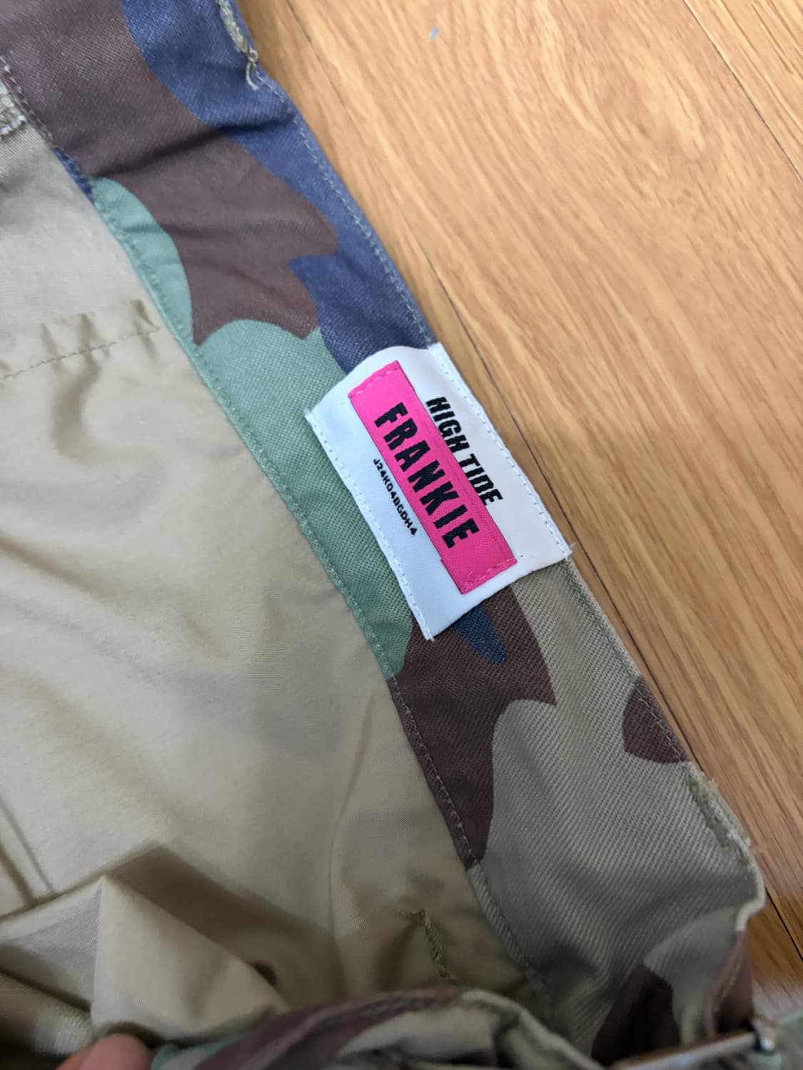 하이타이드프랭키 카모팬츠 상품이미지5