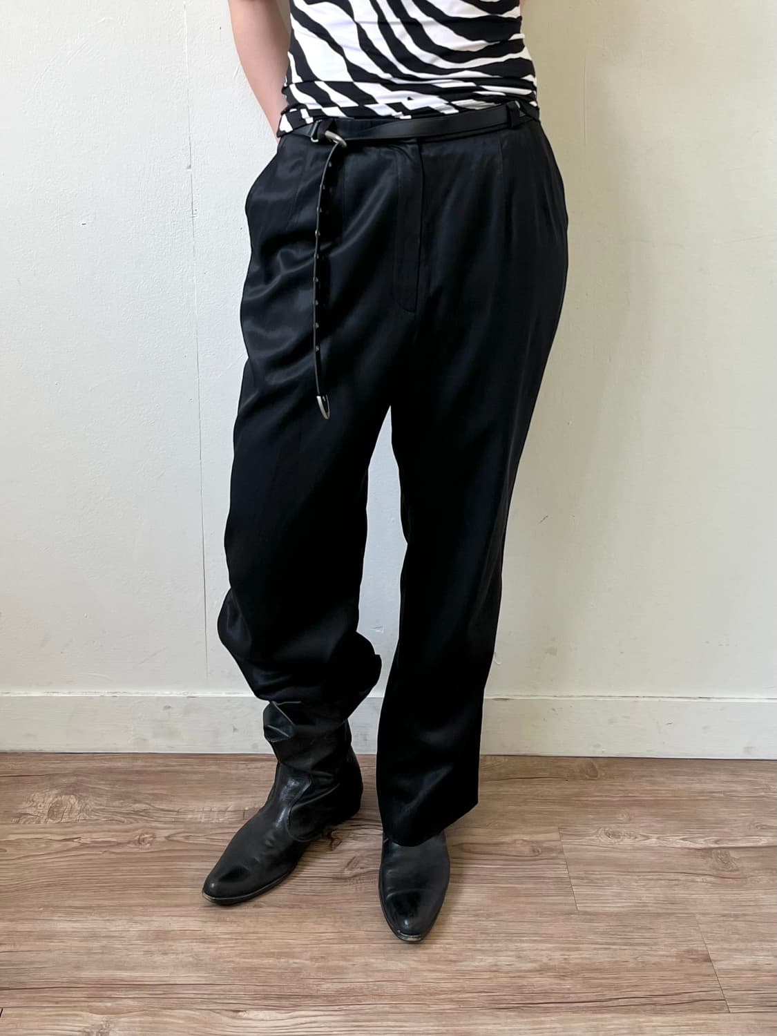 CECI OU CEL 벨트 set 블랙 슬랙스 상품이미지7