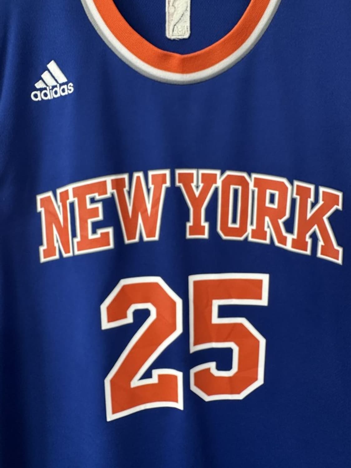 [S] ADIDAS 아디다스 뉴욕닉스 데릭로즈 NBA 농구저지 상품이미지4
