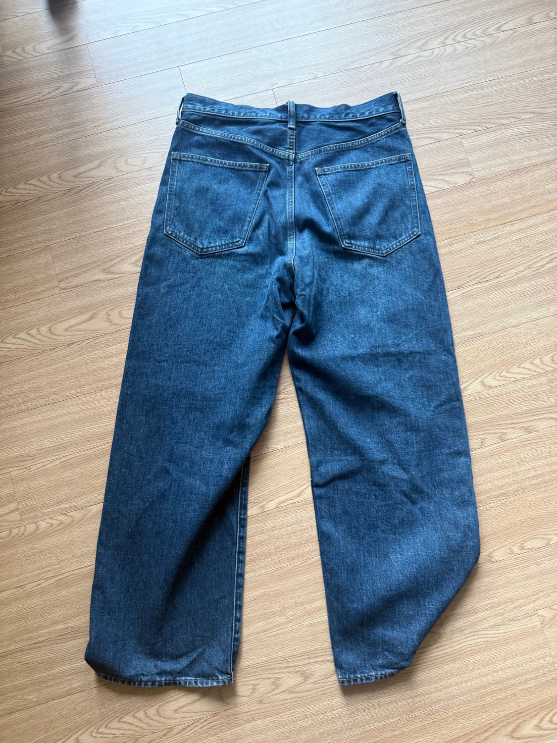 Gu 인디고 배기데님 상품이미지2