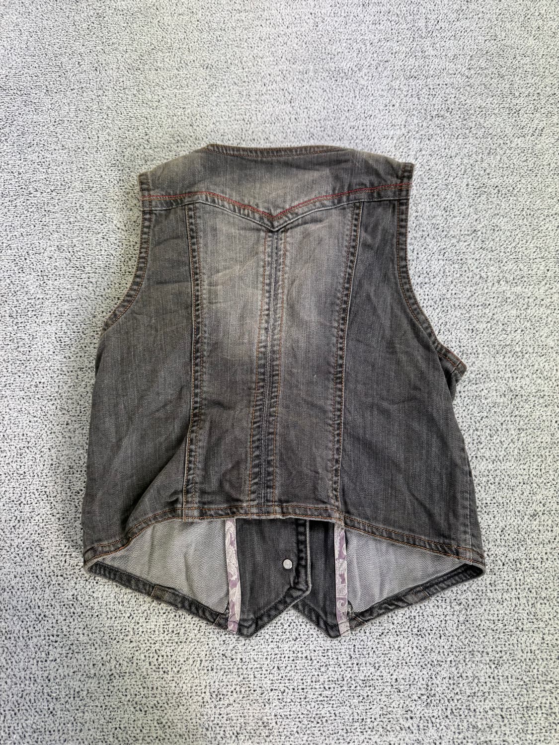 웨스턴 데님 조끼 상품이미지8