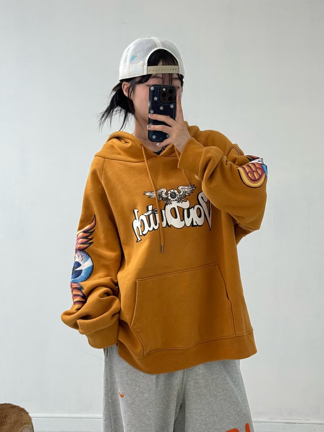 본더치 00‘s 오버핏 후드티 상품이미지1
