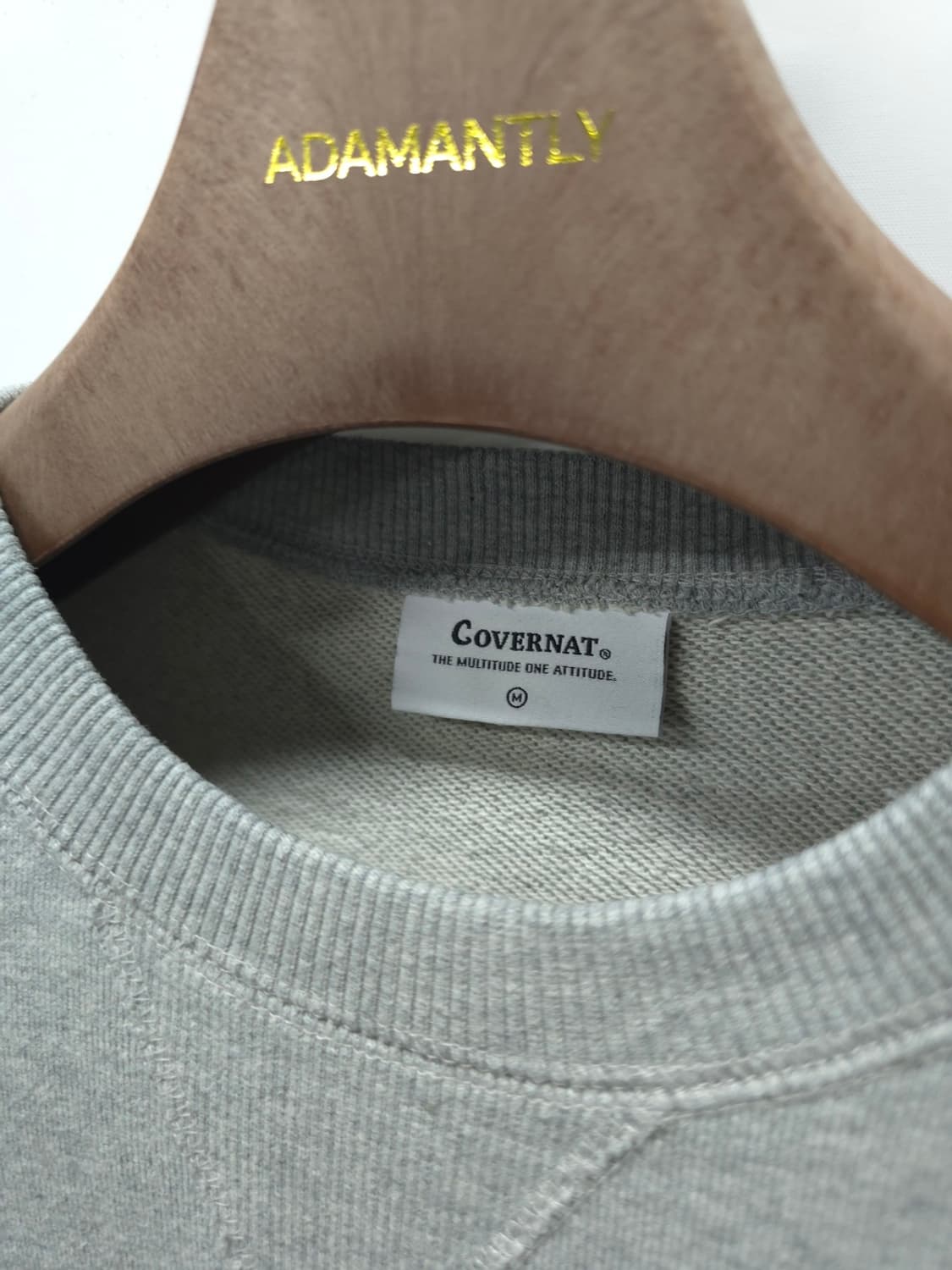 커버낫 남성 C패치로고 맨투맨 상품이미지6