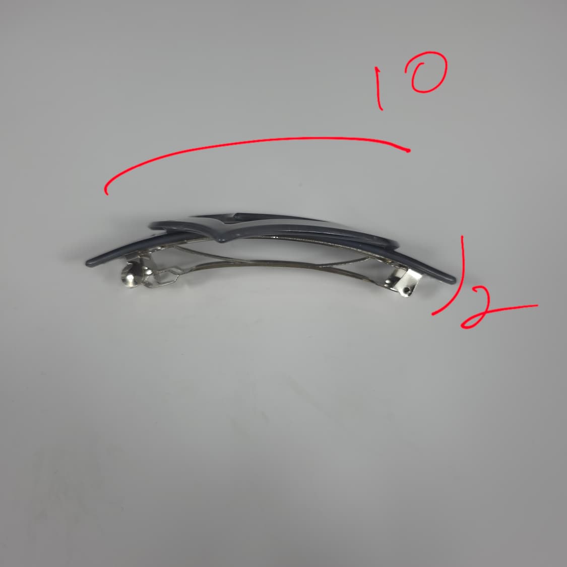 [새상품] 하트 레진 헤어핀 헤어핀 자개 마블 대리석 상품이미지7