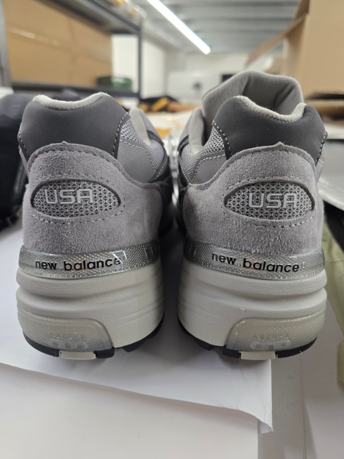 뉴발란스 992 그레이 260mm 새제품 상품이미지4
