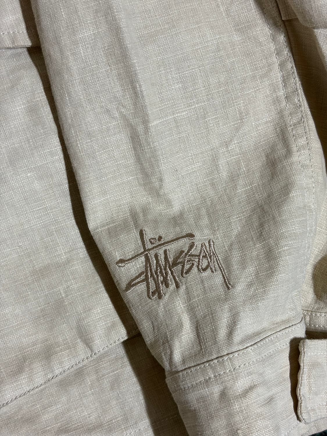 스투시 왁스드 린넨 숏파카 상품이미지2