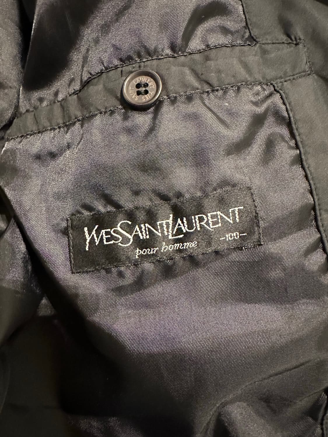 YSL 입생로랑 블랙 패딩 100 상품이미지5