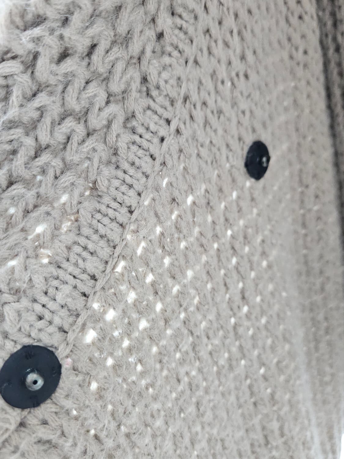 폴로 랄프로렌 숄카라 케이블 코트 가디건 니트 헤비 L 상품이미지5