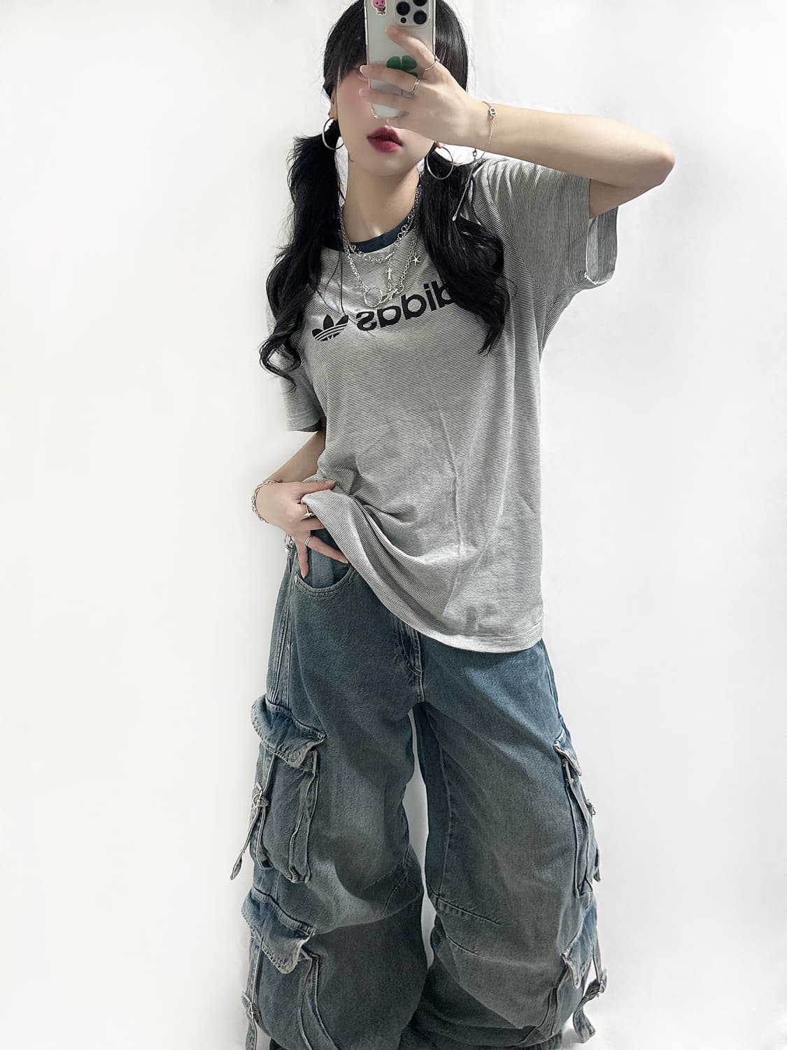 아디다스 잔스트라이프 링거티 상품이미지1
