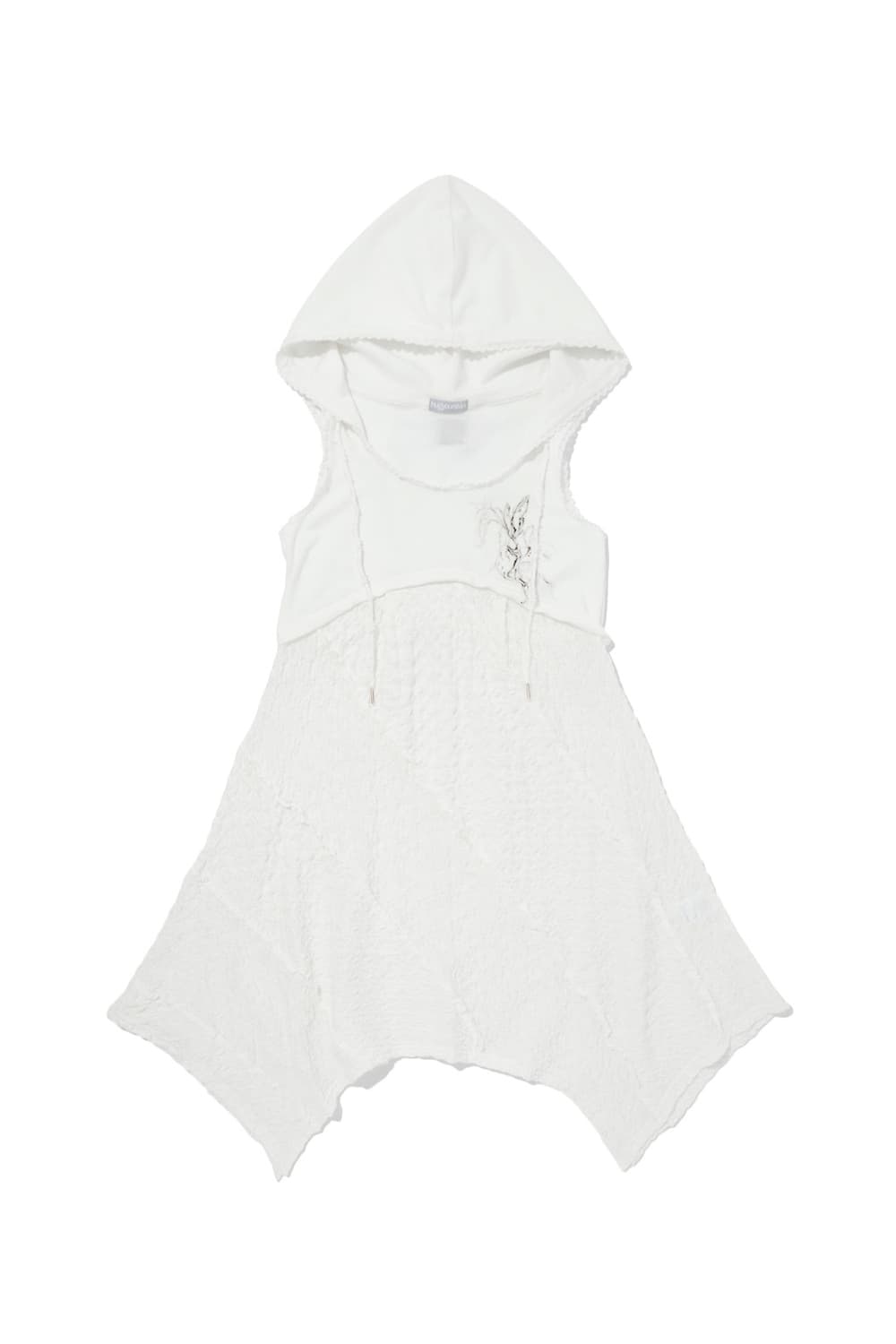 허그유어스킨 레이스 패치워크 드레스 상품이미지1