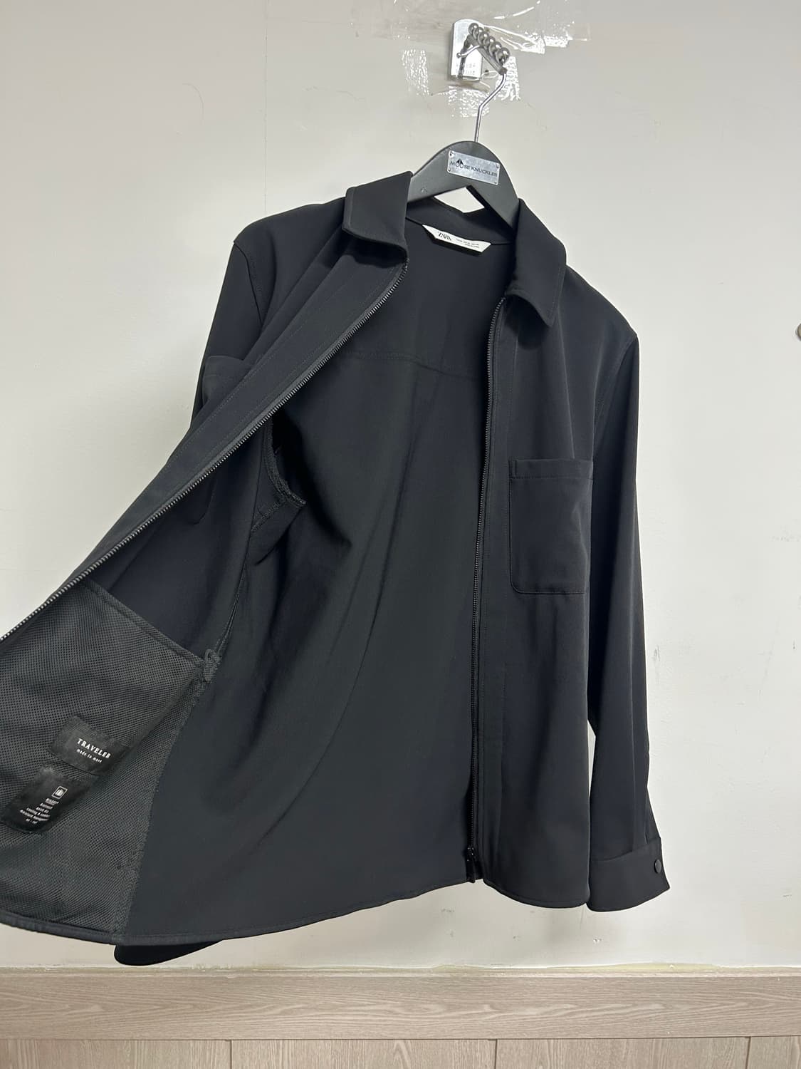 ZARA 블랙 집업 자켓 M 상품이미지6