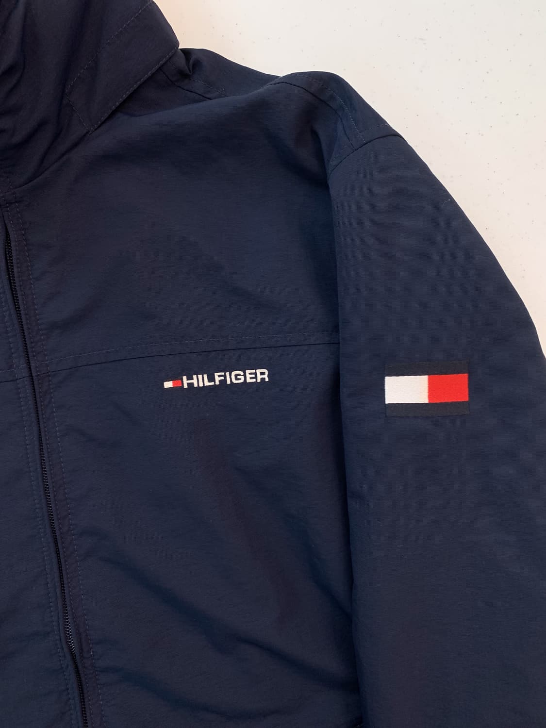 100-105 타미힐피거 블루종 바람막이 자켓 상품이미지5