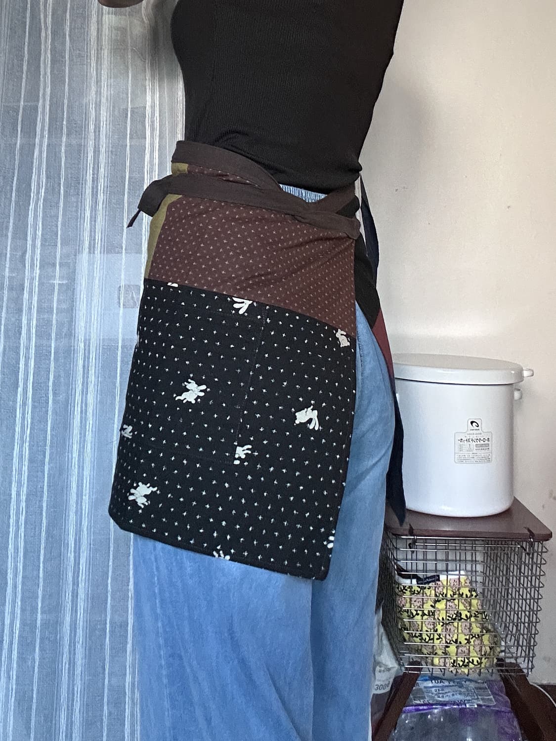 🐇 빈티지 우사기 하프 에이프런🖤 상품이미지7