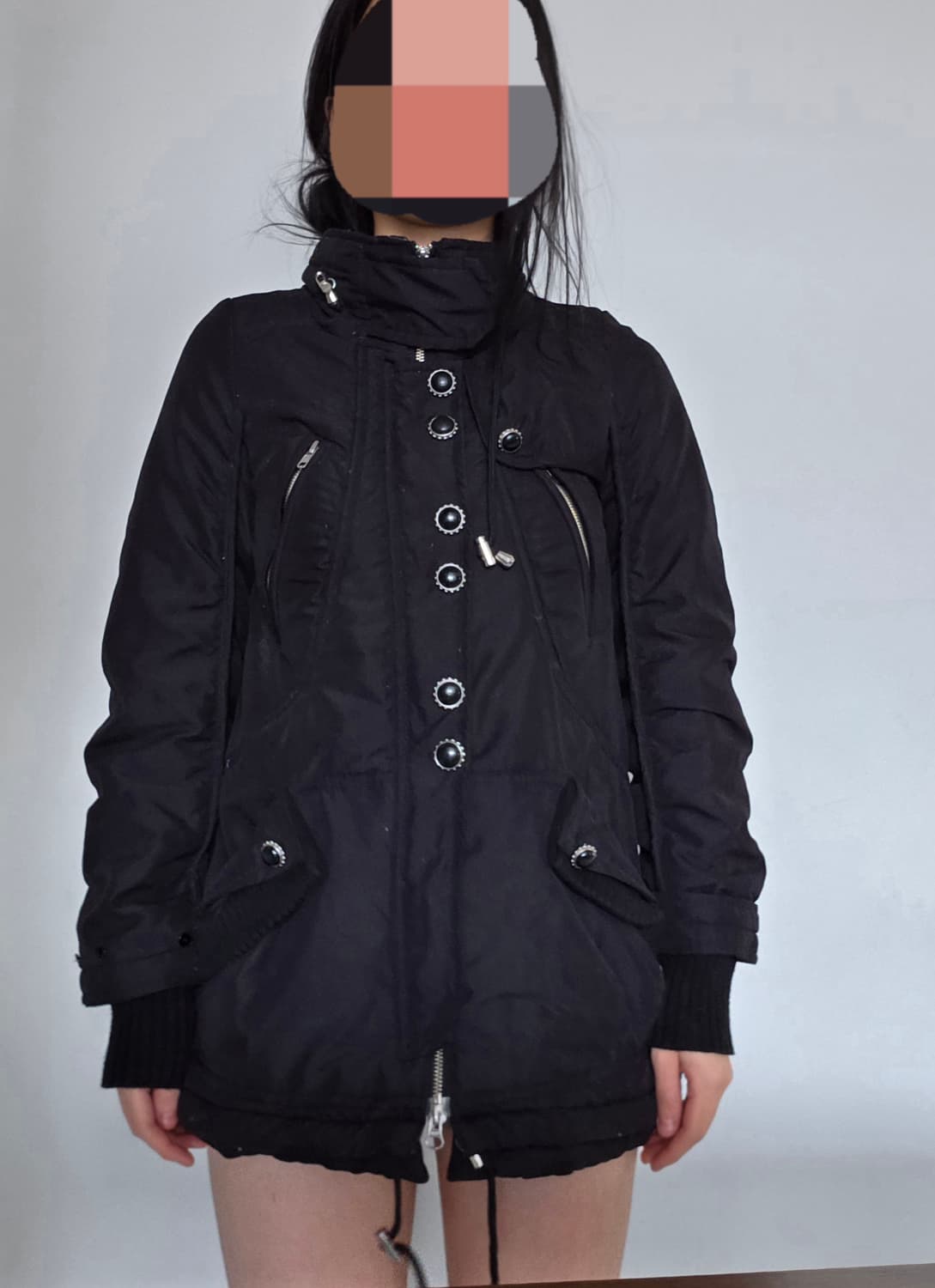 Archive black y2k jacket 상품이미지2