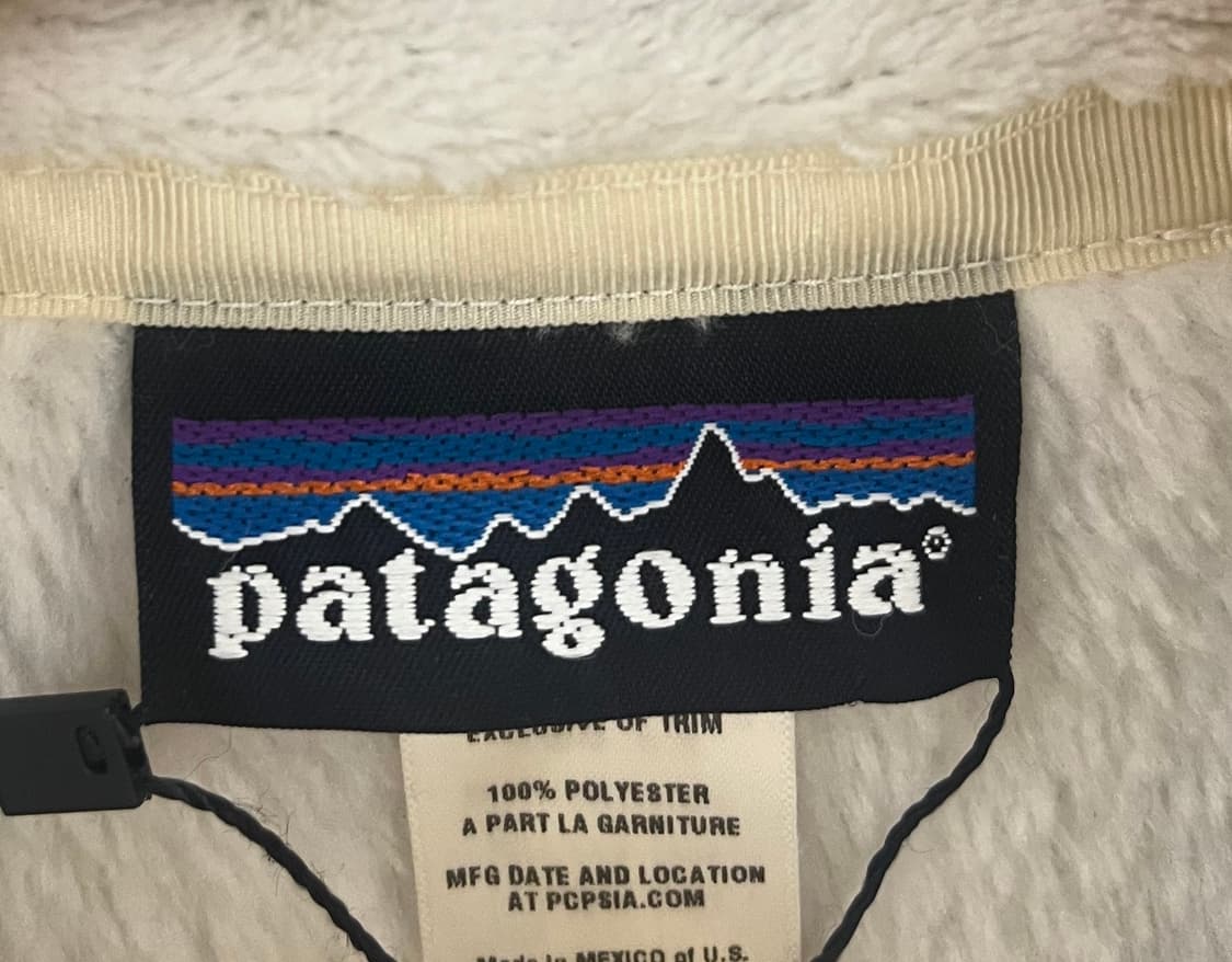 파타고니아 스냅티 플리스 풀오버 아이보리 상품이미지6