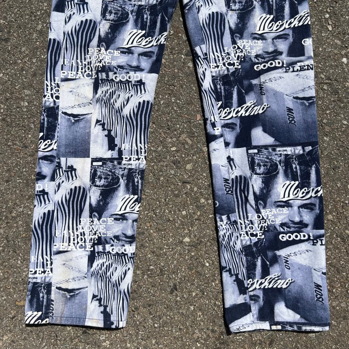 90‘s Moschino AOP Denim Pants 상품이미지5