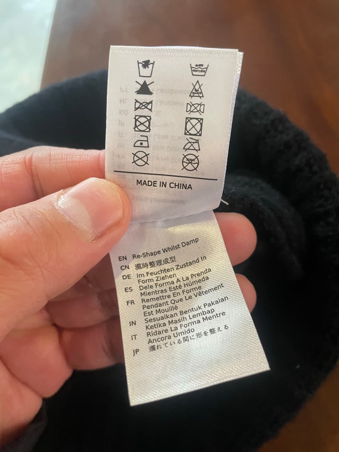 Deus 데우스 비니 블랙 상품이미지9