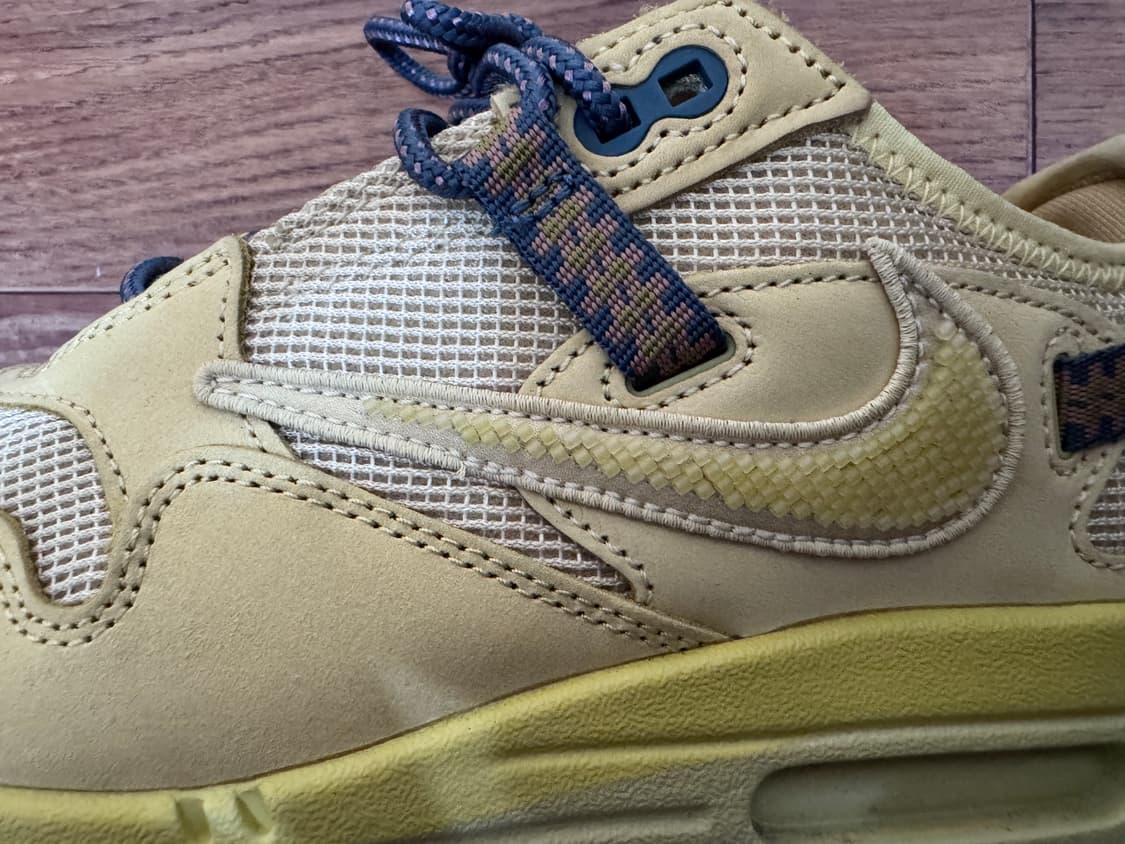 (245) 트래비스 스캇 에어맥스 1 캑터스 골드 상품이미지8