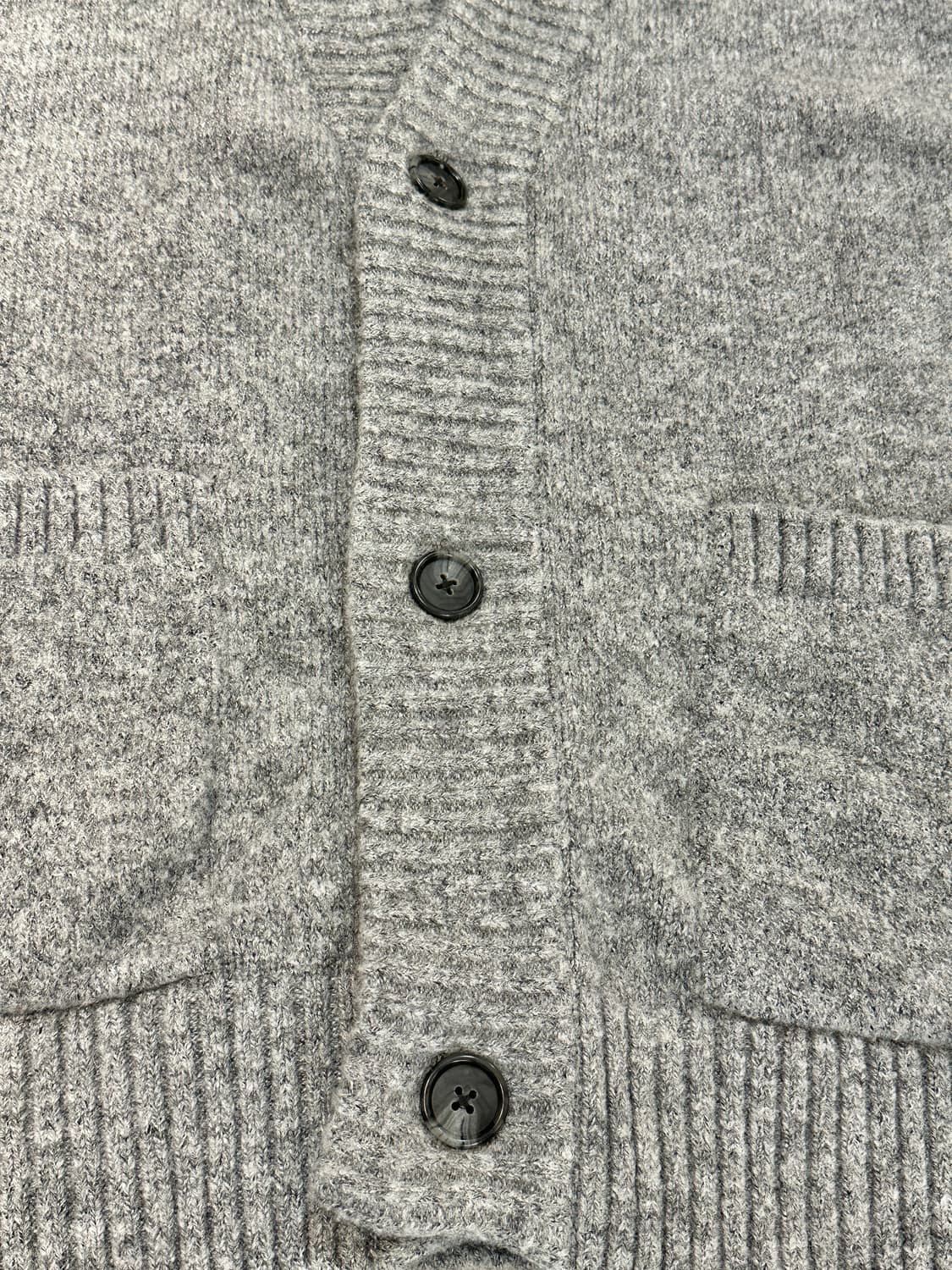 247 시리즈 부클 가디건 그레이 XL 상품이미지6