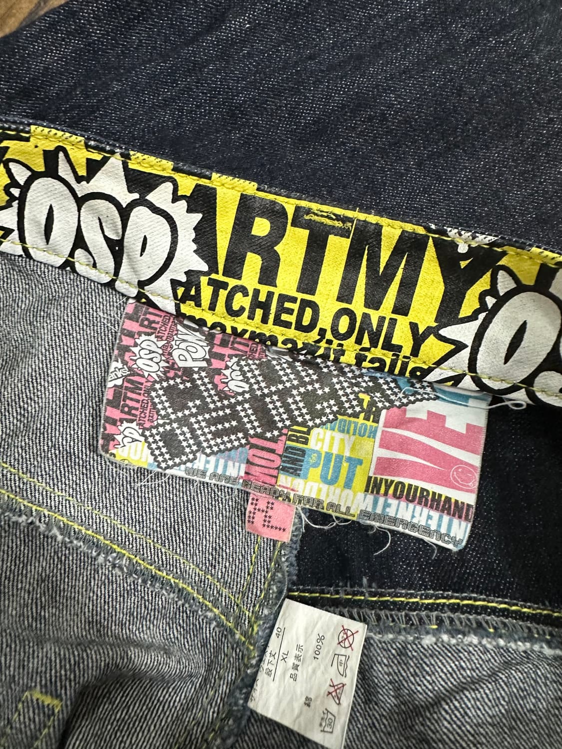 ARTMY 데님 반바지 XL  실측사이즈33사이즈 에비수느낌 상품이미지5