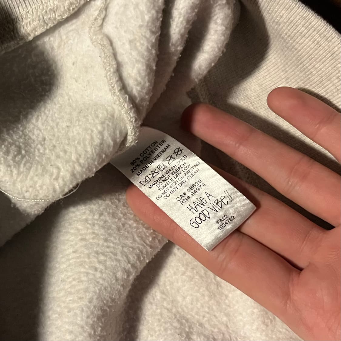 Stussy Japan 헤비웨이트 그레이 로고 후드티 L 상품이미지5