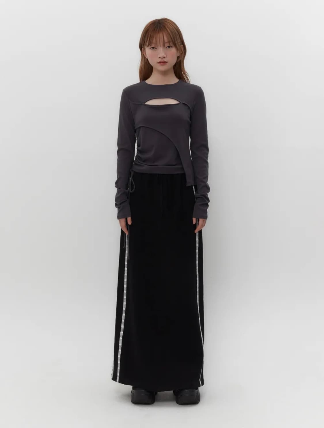 tuomio cut out layered top 상품이미지2