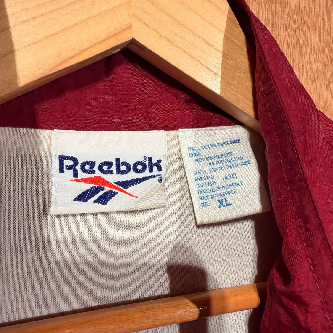 리복 90s 올드스쿨 바람막이 XL 상품이미지3