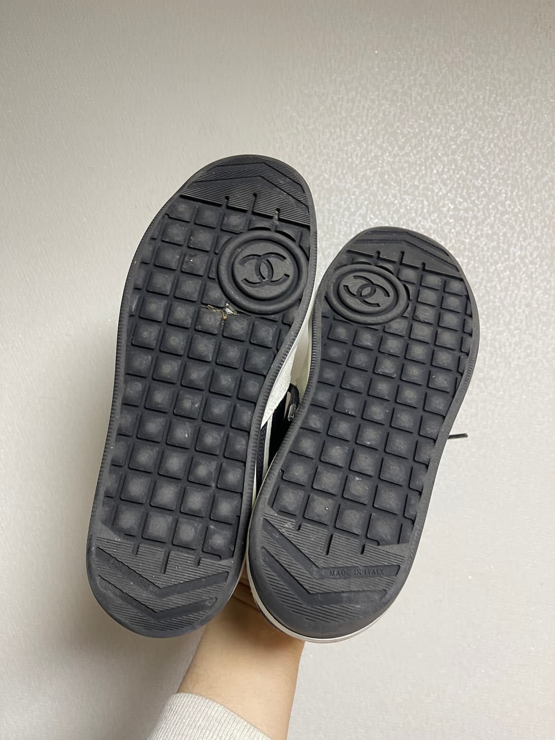 [40] 샤넬 CC 로고 스니커즈 G45213 제니 스니커즈 상품이미지5