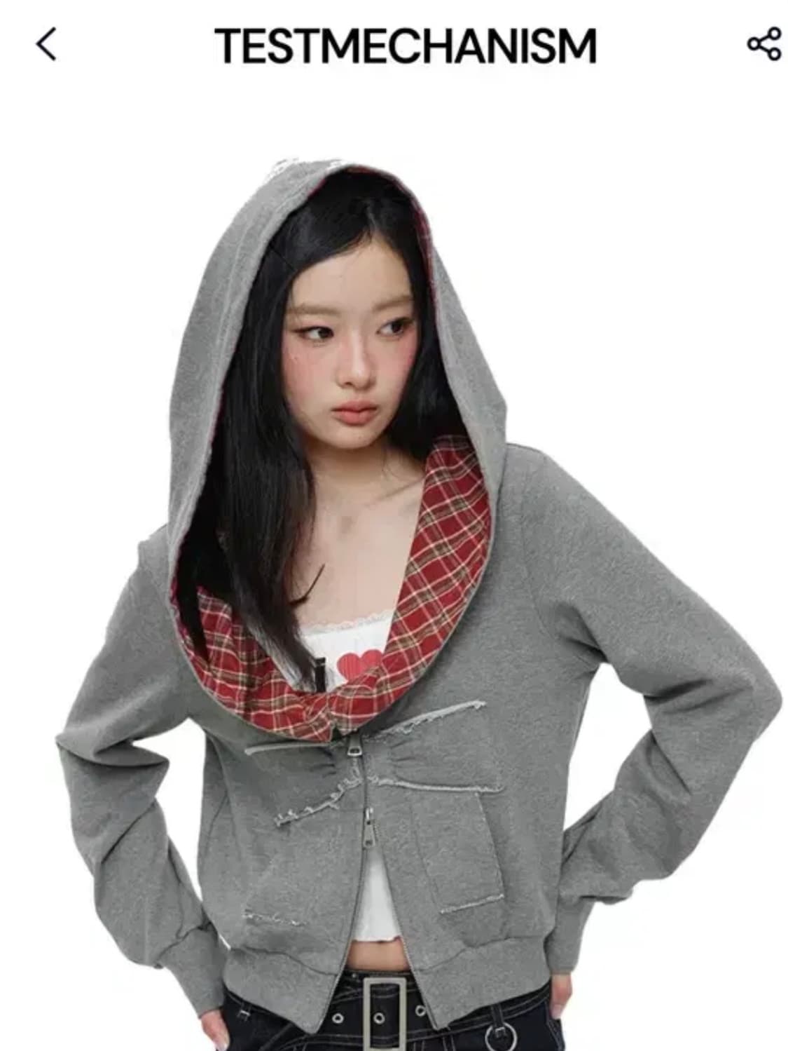 테스트메커니즘 후드집업 상품이미지1