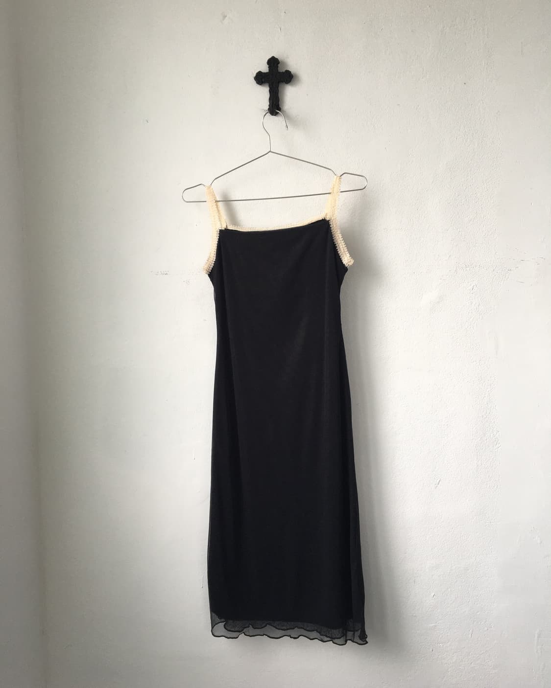 crochet trimming shirring point sleevele 상품이미지3