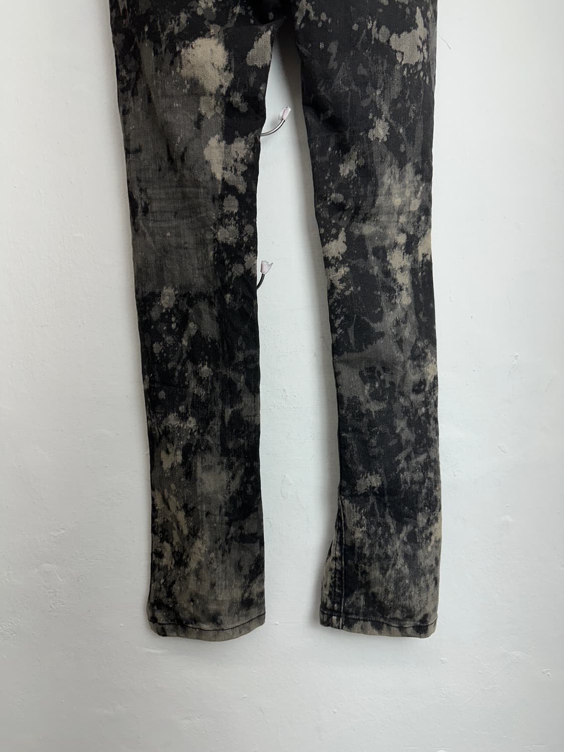 Bleach Splatter Destroyed Skinny Denim P 상품이미지10