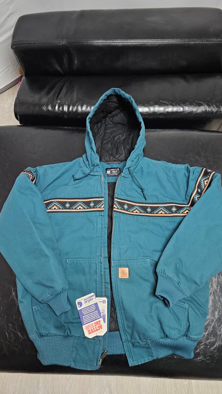 칼하트 액티브 자켓 50주년 한정 몬타나 패턴 상품이미지2