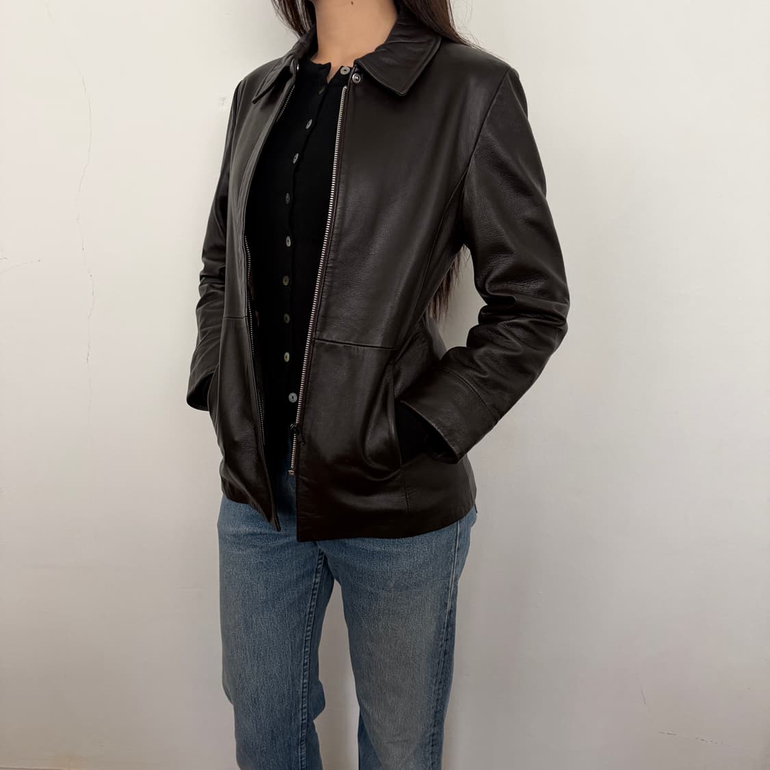 레더자켓 Leather Jacket 램스킨  상품이미지6