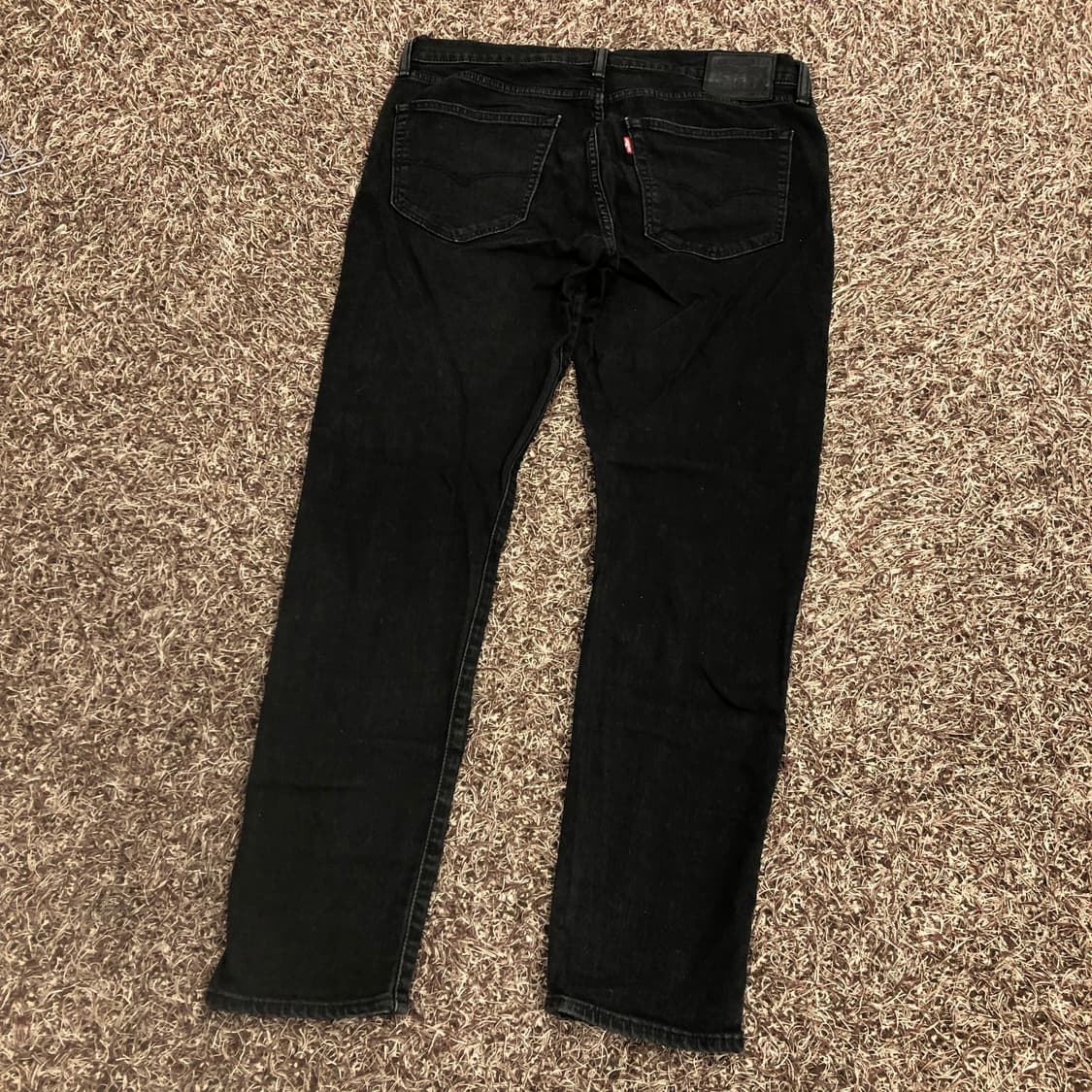 리바이스 512 블랙 데님 팬츠 상품이미지4