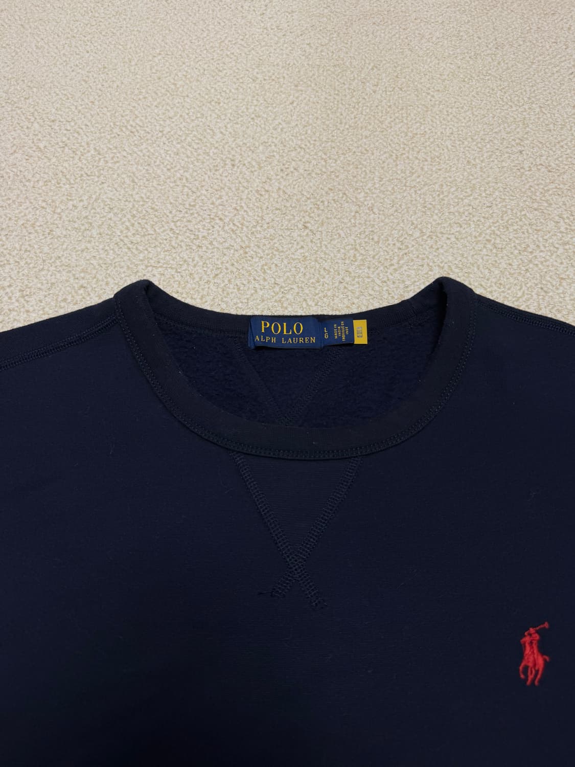 폴로 랄프로렌 라운드넥 맨투맨 상품이미지3