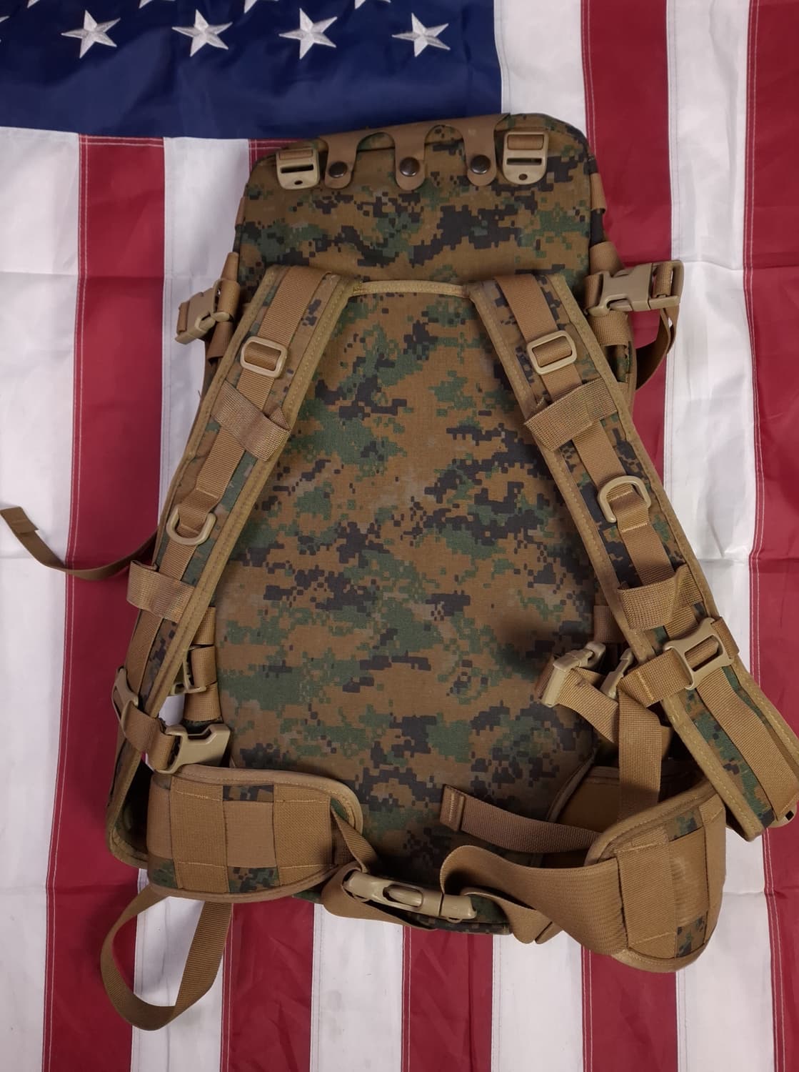 오리지날 미해병대 일베 리콘 45L 배낭 상품이미지8