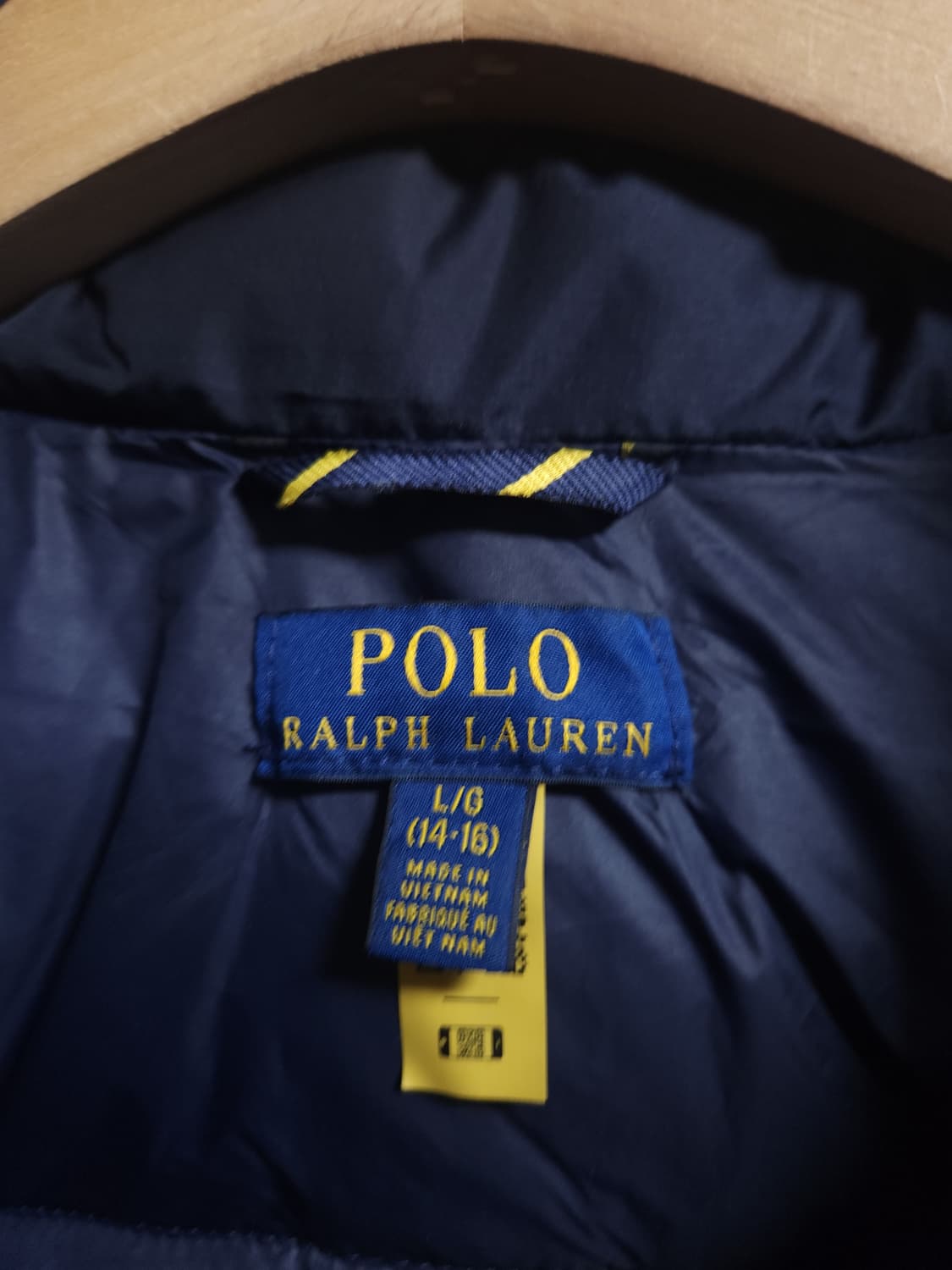 폴로 랄프로렌 오리털 패딩, L(14-16) 상품이미지3