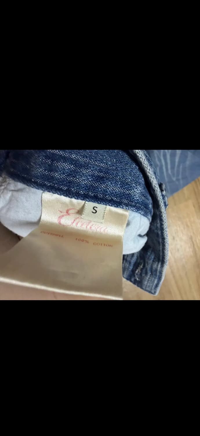 etce워싱 데님 와이드 팬츠 상품이미지3