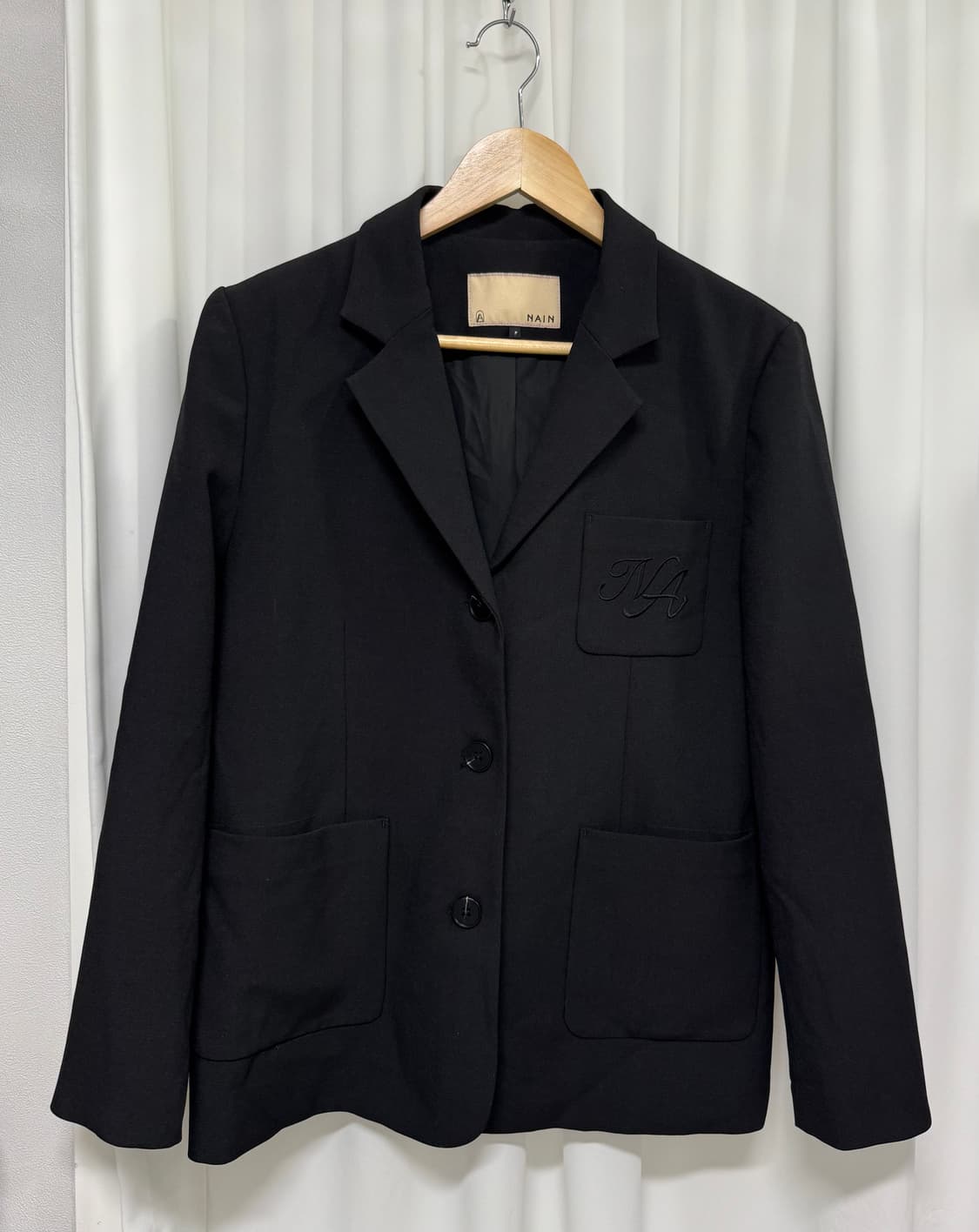 NAIN 나인 블랙 자켓 상품이미지2