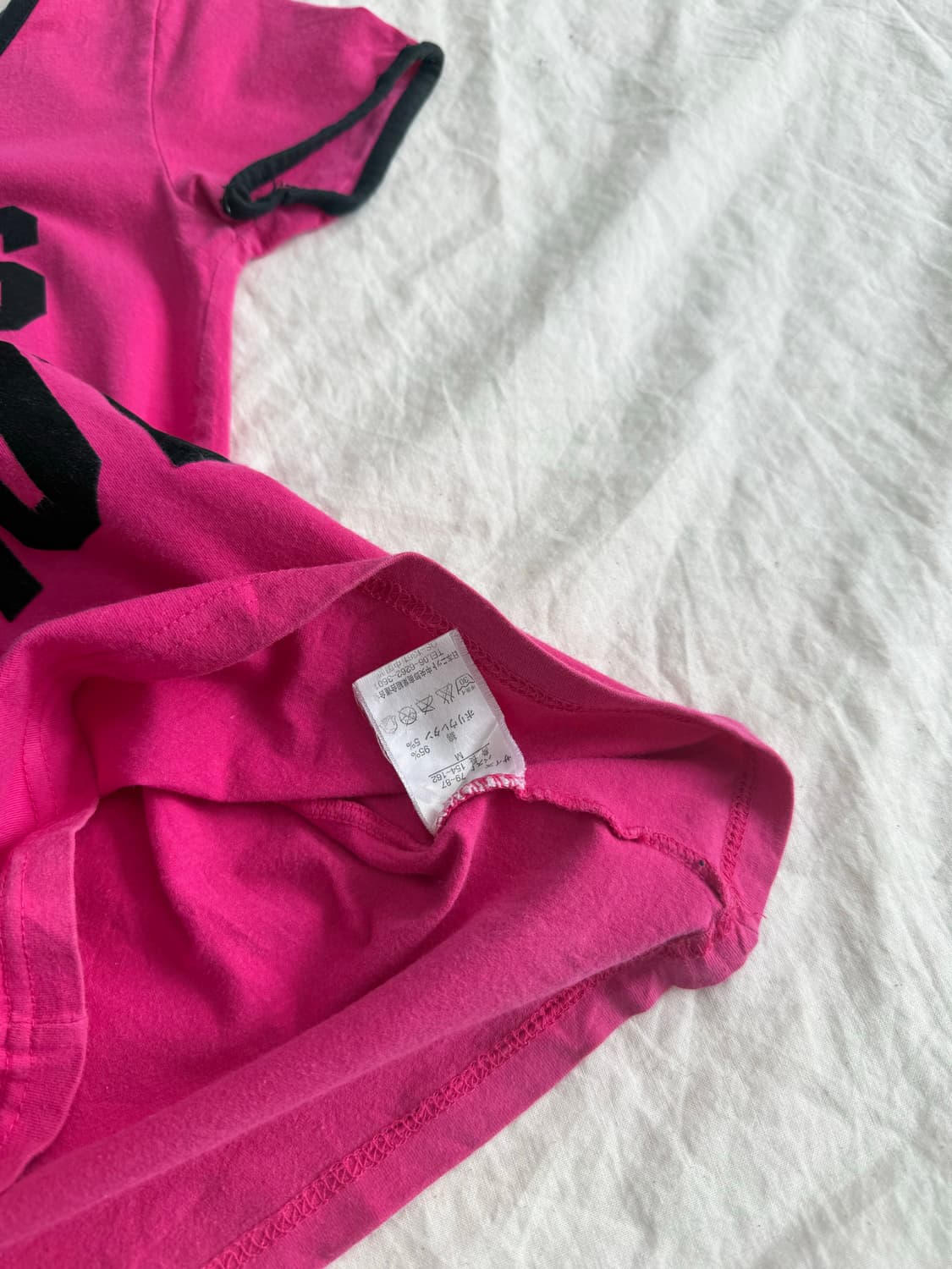 하이틴 y2k 00’s 딱붙 반팔 상품이미지7