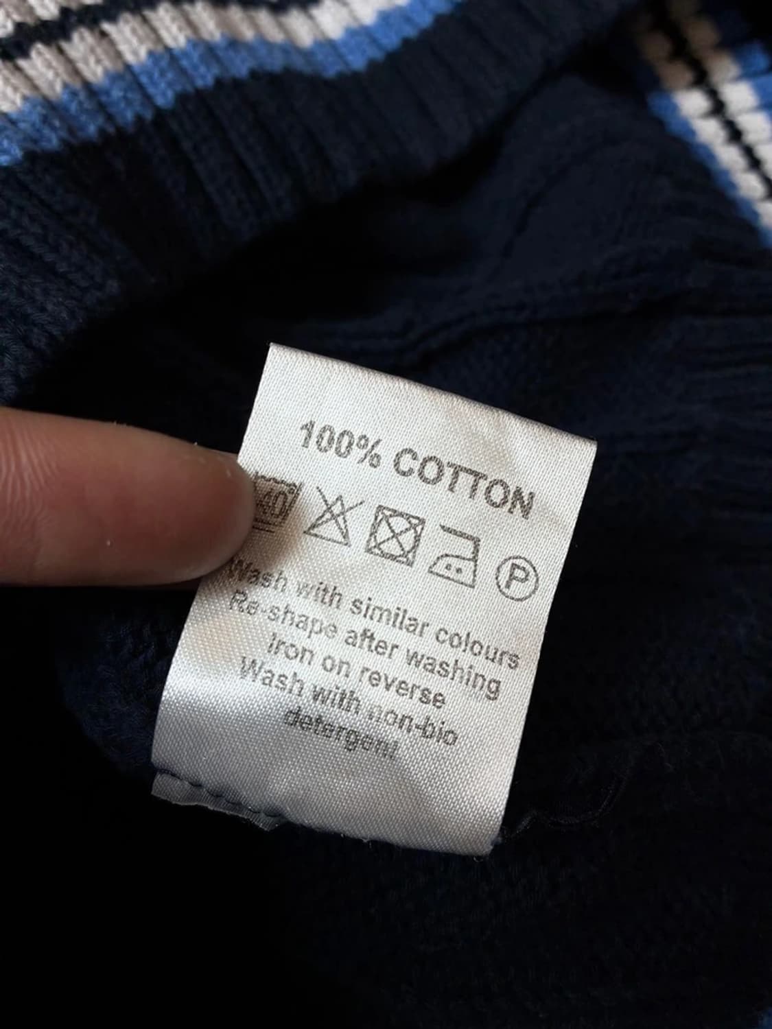 바버 Barbour 1990 크리켓 꽈배기 니트 PN8118 상품이미지8