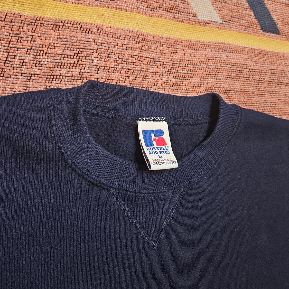 90s 러셀 무지 스웻 / USA 상품이미지2